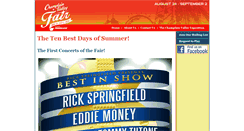 Desktop Screenshot of champlainvalleyfair.org